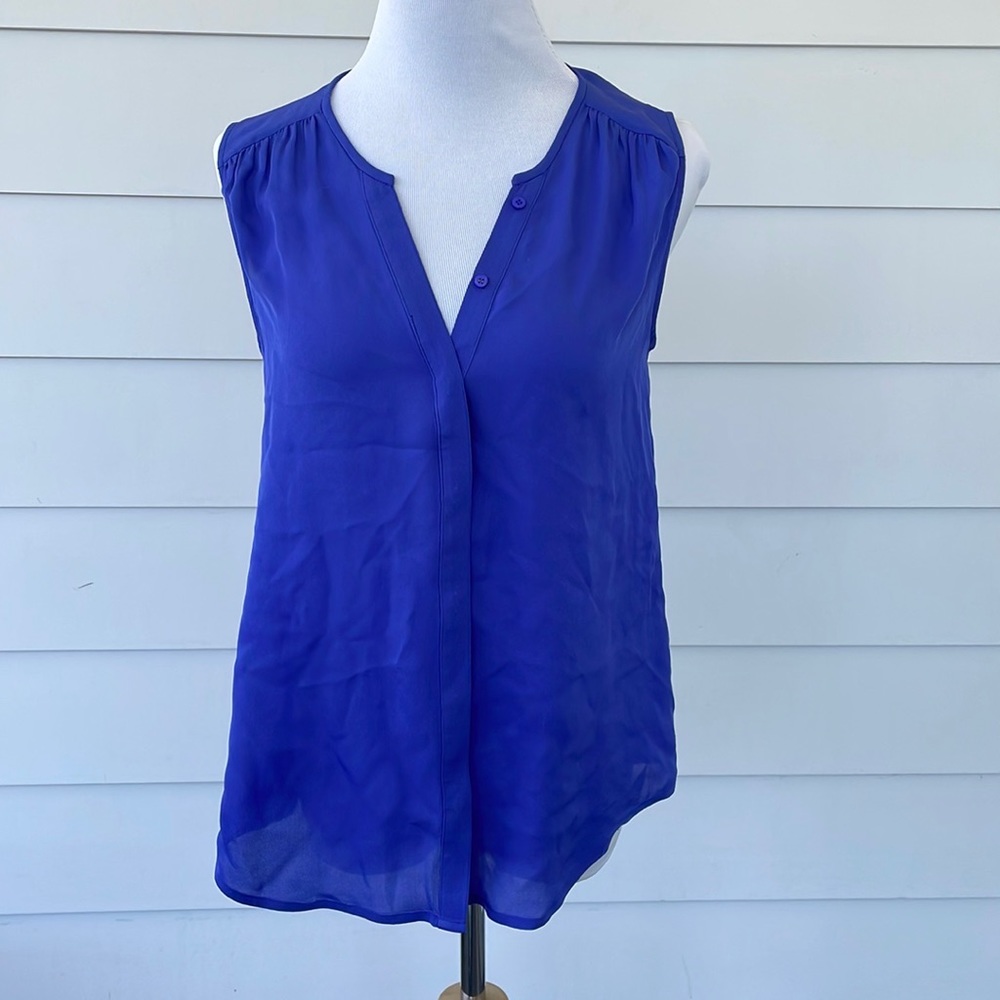 Joie 100% silk top in purple